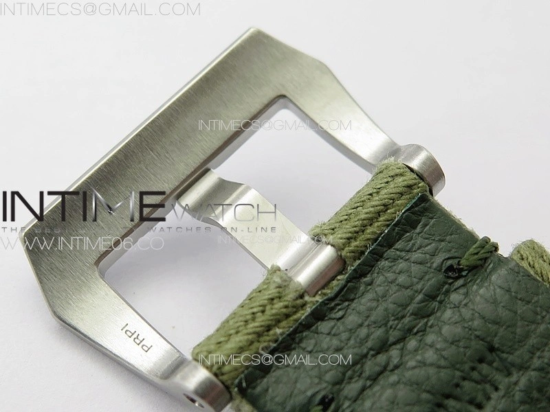 PAM1287 Y VSF 1:1 Best Edition Green Dial on Green Leather Strap P.900 Super Clone